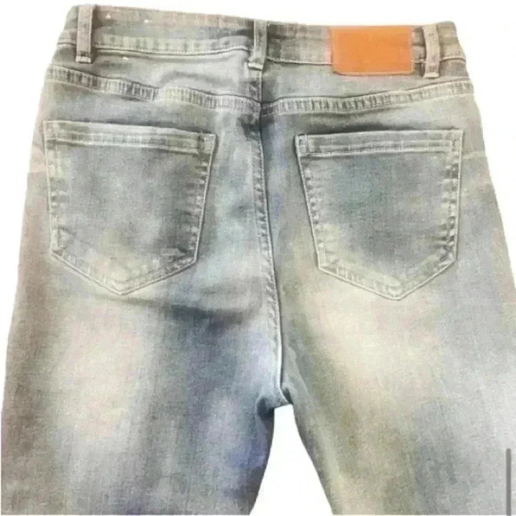 DEFROST BLUE JEAN HIGH RISE  WAIST SKINNY LEG SIZE 30 - Picture 10 of 13